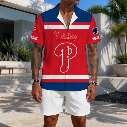 MEGA SALE - NEW CUSTOMIZED MLB11 PPS PHILADELPHIA PHILLIES UNISEX HAWAIIAN SHIRT