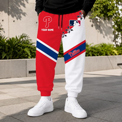 FINAL SALE - NEW CUSTOMIZED MLB11 PPS PHILADELPHIA PHILLIES SWEATPANTS