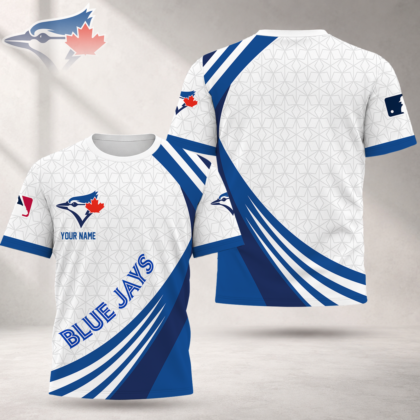 FINAL SALE - NEW CUSTOMIZED MLB12 TBJ TORONTO BLUE JAYS T-SHIRT, POLO SHIRT, ZIP POLO SHIRT, SWEATSHIRT, HOODIE & ZIP HOODIE