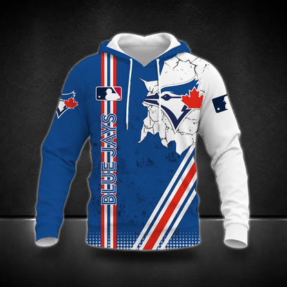 FLASH SALE - NEW CUSTOMIZED MLB12 TBJ TORONTO BLUE JAYS T-SHIRT, POLO SHIRT, ZIP POLO SHIRT, SWEATSHIRT, HOODIE & ZIP HOODIE