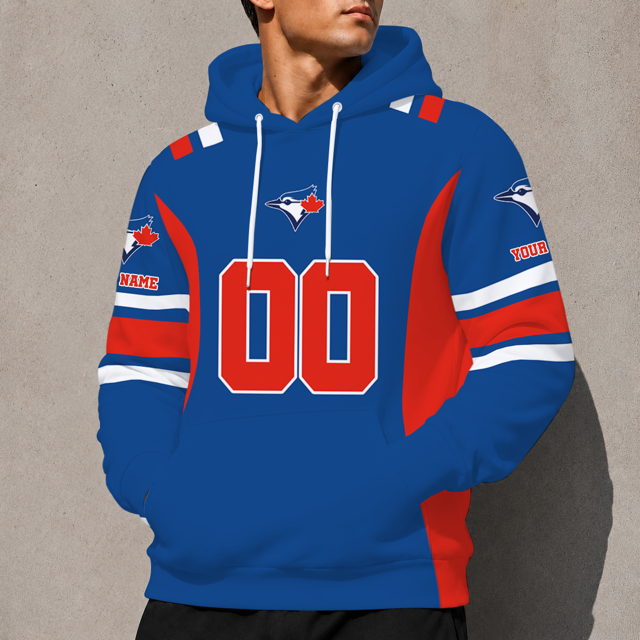 VIRAL EDITION - NEW CUSTOMIZED MLB12 TBJ TORONTO BLUE JAYS HOODIE, ZIP HOODIE, T-SHIRT, POLO SHIRT, ZIP POLO SHIRT & SWEATSHIRT