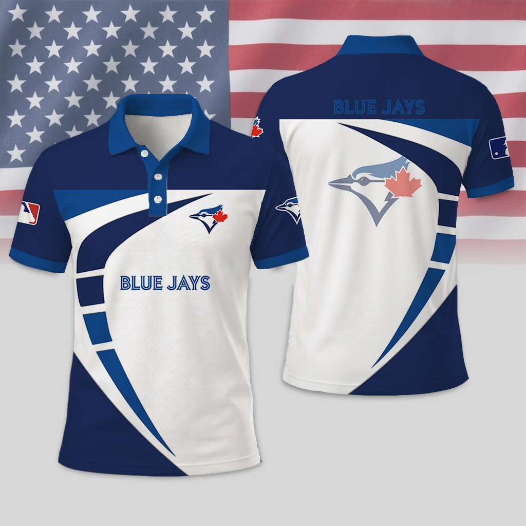 FLASH SALE - NEW CUSTOMIZED MLB12 TBJ TORONTO BLUE JAYS T-SHIRT, POLO SHIRT, ZIP POLO SHIRT, SWEATSHIRT, HOODIE & ZIP HOODIE