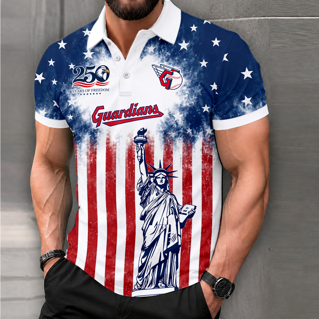 LIMITED EDITION - NEW CUSTOMIZED MLB13 CGS CLEVELAND GUARDIANS POLO SHIRT, ZIP POLO SHIRT & T-SHIRTS