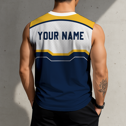 FINAL SALE - NEW CUSTOMIZED MLB15 MBS MILWAUKEE BREWERS MEN'S GYM SHIRT