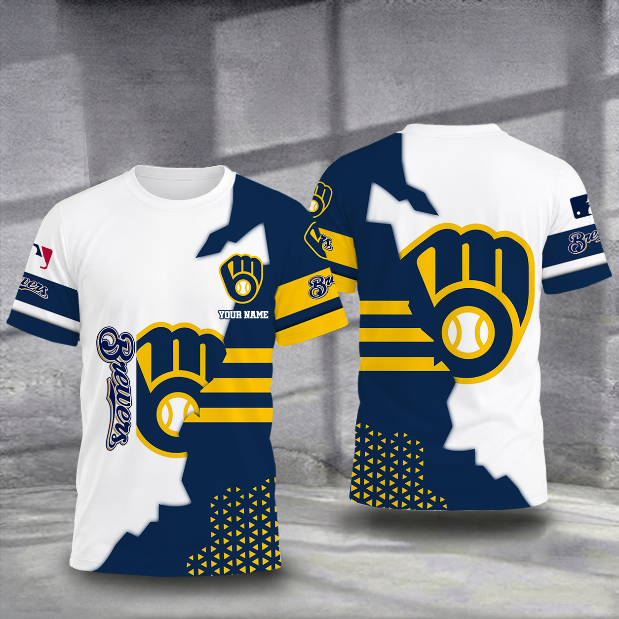 MEGA SALE - NEW CUSTOMIZED MLB15 MBS MILWAUKEE BREWERS T-SHIRT, POLO SHIRT, ZIP POLO SHIRT, SWEATSHIRT, HOODIE & ZIP HOODIE