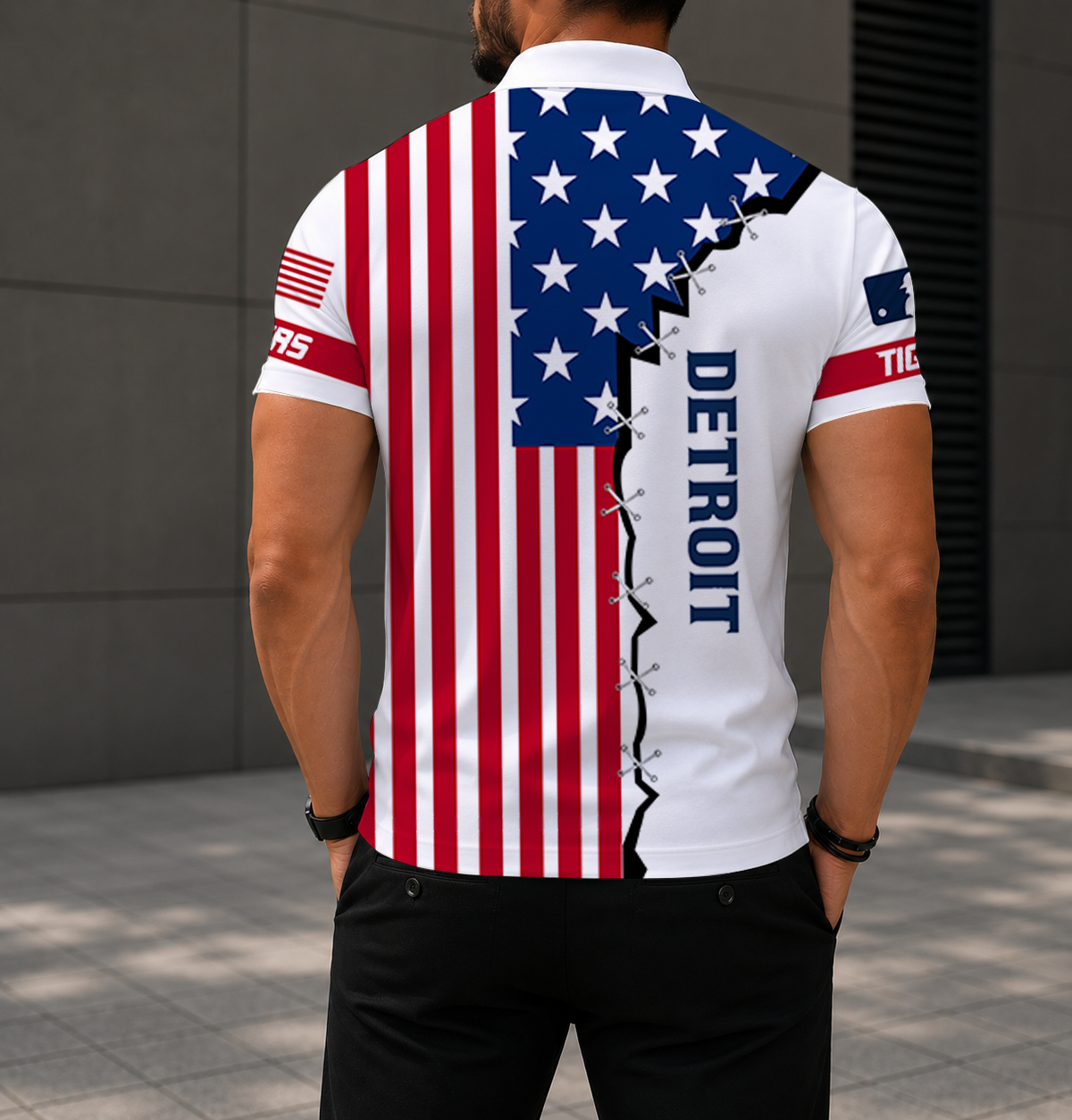 LIMITED EDITION - NEW CUSTOMIZED MLB16 DTS DETROIT TIGERS POLO SHIRT, ZIP POLO SHIRT & T-SHIRTS