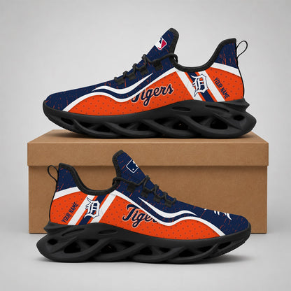 VIRAL EDITION - NEW CUSTOMIZED MLB16 DTS DETROIT TIGERS MAX SOUL SHOES