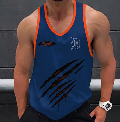 LIMITED EDITION - NEW CUSTOMIZED MLB16 DETROIT TIGERS UNISEX TANK TOP