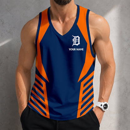 FLASH SALE - NEW CUSTOMIZED MLB16 DETROIT TIGERS UNISEX TANK TOP