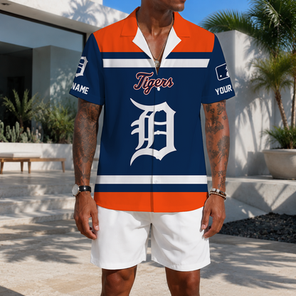 MEGA SALE - NEW CUSTOMIZED MLB16 DTS DETROIT TIGERS UNISEX HAWAIIAN SHIRT