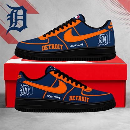 SPECIAL EDITION - NEW CUSTOMIZED MLB16 DTS DETROIT TIGERS AF1 SHOES