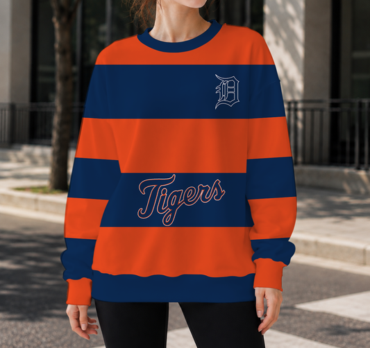 FINAL SALE - NEW CUSTOMIZED MLB16 DTS DETROIT TIGERS UNISEX SWEATSHIRT