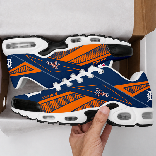 FINAL SALE - NEW CUSTOMIZED MLB16 DTS DETROIT TIGERS AIR MAX PLUS SNEAKERS