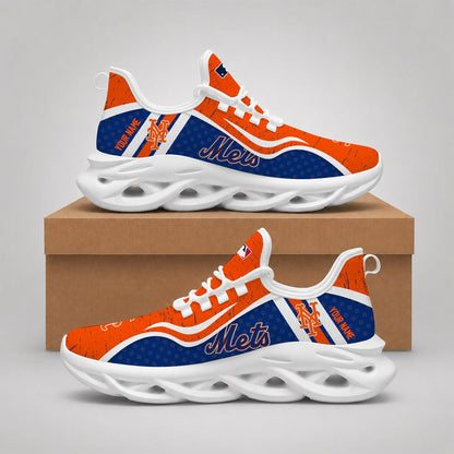 VIRAL EDITION - NEW CUSTOMIZED MLB17 NYM NEW YORK METS MAX SOUL SHOES