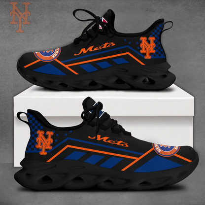 SPECIAL EDITION - NEW CUSTOMIZED MLB17 NYM NEW YORK METS MAX SOUL SHOES
