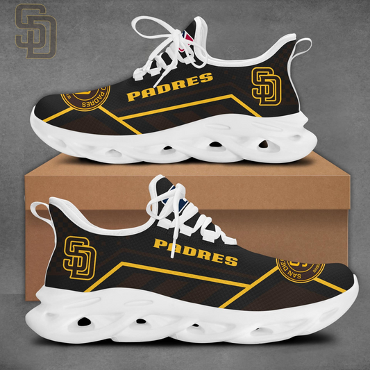 SPECIAL EDITION - NEW CUSTOMIZED MLB18 SDP SAN DIEGO PADRES MAX SOUL SHOES