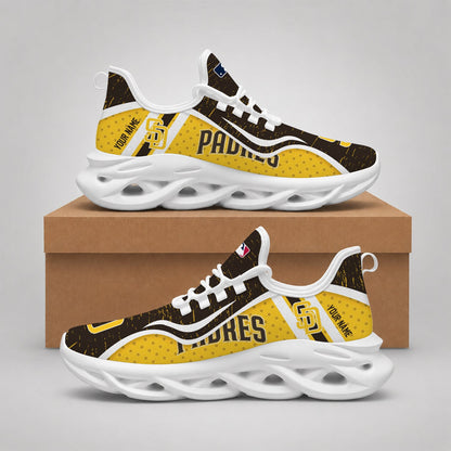 VIRAL EDITION - NEW CUSTOMIZED MLB18 SDP SAN DIEGO PADRES MAX SOUL SHOES