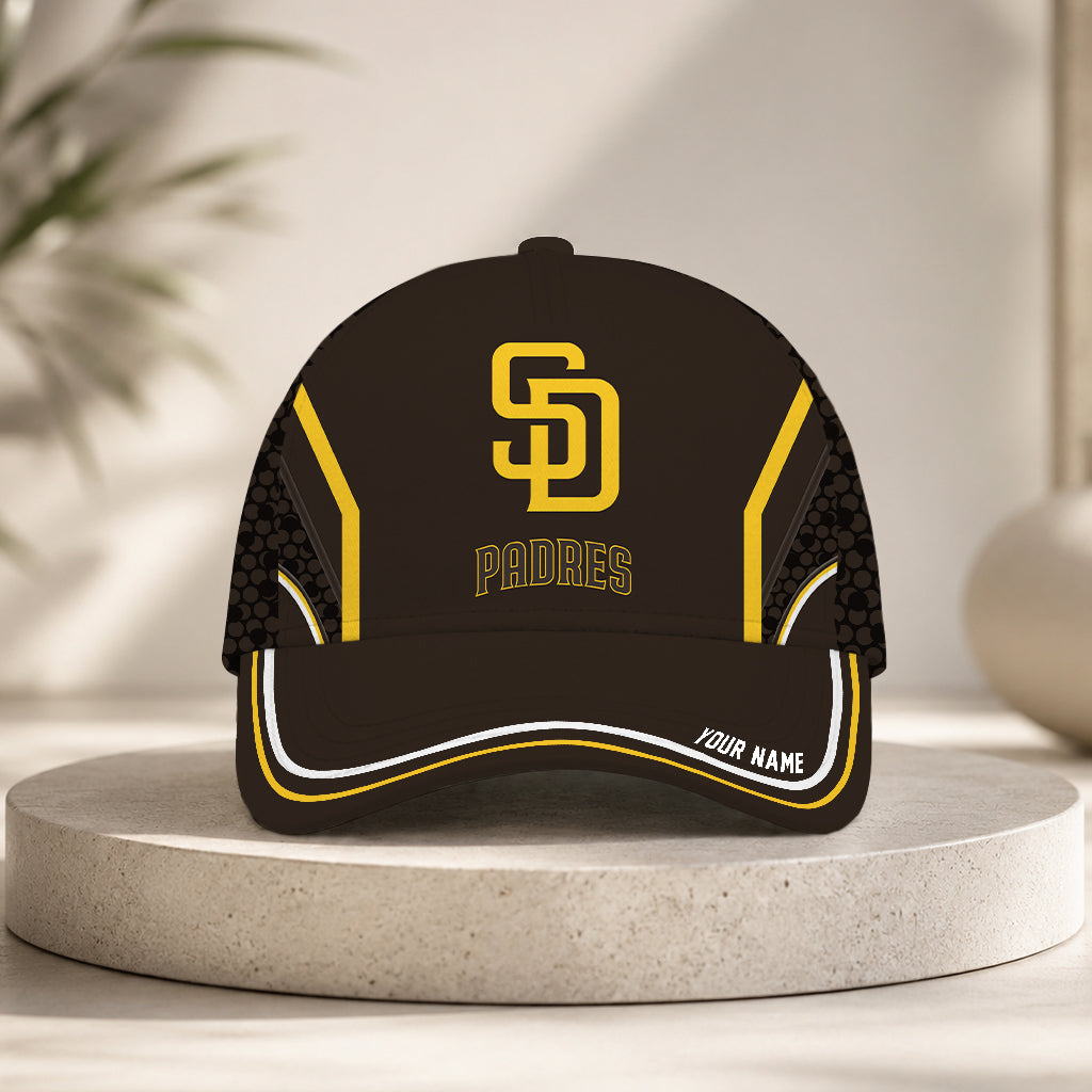 ELITE EDITION - NEW CUSTOMIZED MLB18 SDP SAN DIEGO PADRES CLASSIC CAP