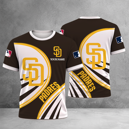 SPECIAL EDITION - NEW CUSTOMIZED MLB18 SDP SAN DIEGO PADRES T-SHIRT, POLO SHIRT, ZIP POLO SHIRT, SWEATSHIRT, HOODIE & ZIP HOODIE