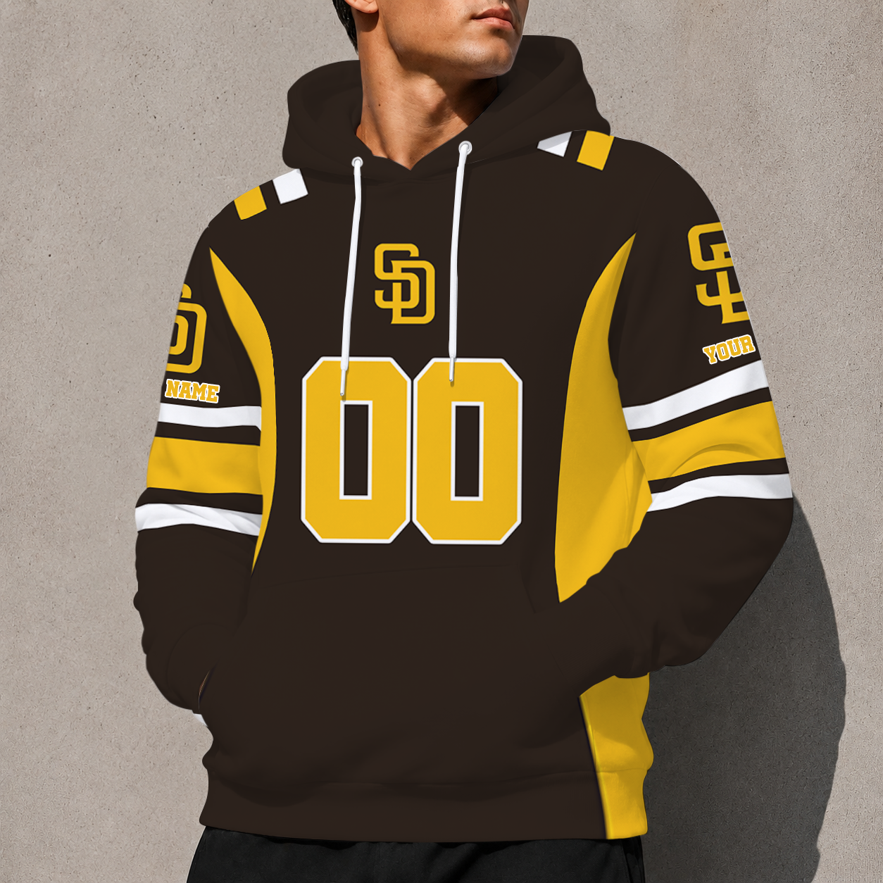 VIRAL EDITION - NEW CUSTOMIZED MLB18 SDP SAN DIEGO PADRES HOODIE, ZIP HOODIE, T-SHIRT, POLO SHIRT, ZIP POLO SHIRT & SWEATSHIRT