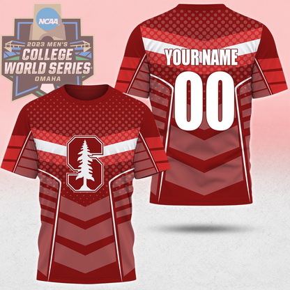 LIMITED EDITION - NEW CUSTOMIZED NCAA CWS18 STC STANFORD CARDINAL T-SHIRT, POLO SHIRT, ZIP POLO SHIRT, SWEATSHIRT, HOODIE & ZIP HOODIE