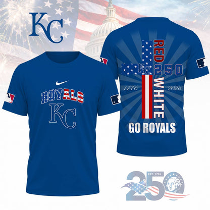 LIMITED EDITION - NEW CUSTOMIZED MLB19 KCR KANSAS CITY ROYALS T-SHIRT, POLO SHIRT, ZIP POLO SHIRT, SWEATSHIRT, HOODIE & ZIP HOODIE