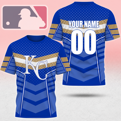 LIMITED EDITION - NEW CUSTOMIZED MLB19 KCR KANSAS CITY ROYALS T-SHIRT, POLO SHIRT, ZIP POLO SHIRT, SWEATSHIRT, HOODIE & ZIP HOODIE