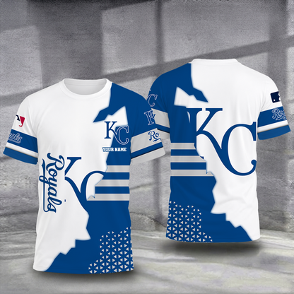 MEGA SALE - NEW CUSTOMIZED MLB19 KCR KANSAS CITY ROYALS T-SHIRT, POLO SHIRT, ZIP POLO SHIRT, SWEATSHIRT, HOODIE & ZIP HOODIE
