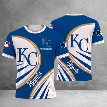 SPECIAL EDITION - NEW CUSTOMIZED MLB19 KCR KANSAS CITY ROYALS T-SHIRT, POLO SHIRT, ZIP POLO SHIRT, SWEATSHIRT, HOODIE & ZIP HOODIE