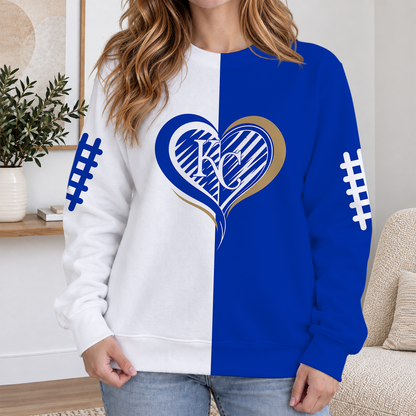 LIMITED EDITION - NEW CUSTOMIZED MLB19 KCR KANSAS CITY ROYALS RIBBED HOODIE & SWEATSHIRT