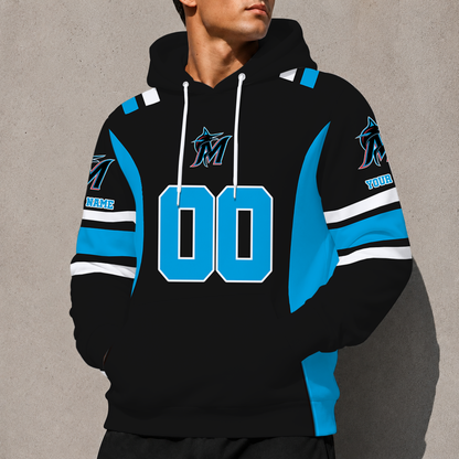 VIRAL EDITION - NEW CUSTOMIZED MLB20 MMS MIAMI MARLINS HOODIE, ZIP HOODIE, T-SHIRT, POLO SHIRT, ZIP POLO SHIRT & SWEATSHIRT