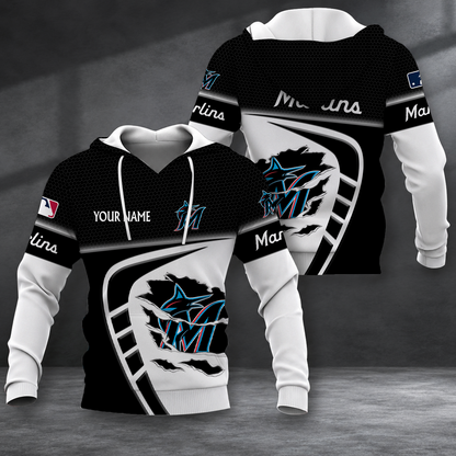 SPECIAL EDITION - NEW CUSTOMIZED MLB20 MMS MIAMI MARLINS T-SHIRT, POLO SHIRT, ZIP POLO SHIRT, SWEATSHIRT, HOODIE & ZIP HOODIE