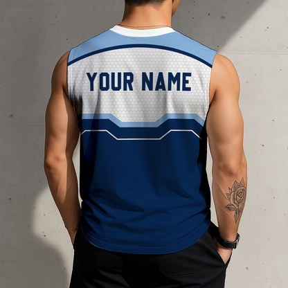 FINAL SALE - NEW CUSTOMIZED MLB21 TBR TAMPA BAY RAYS MEN'S GYM SHIRT