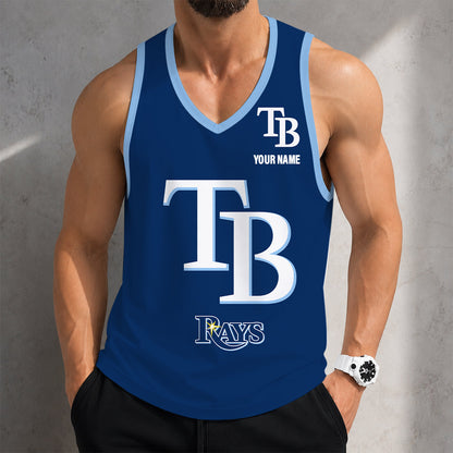 FINAL SALE - NEW CUSTOMIZED MLB21 TAMPA BAY RAYS UNISEX TANK TOP
