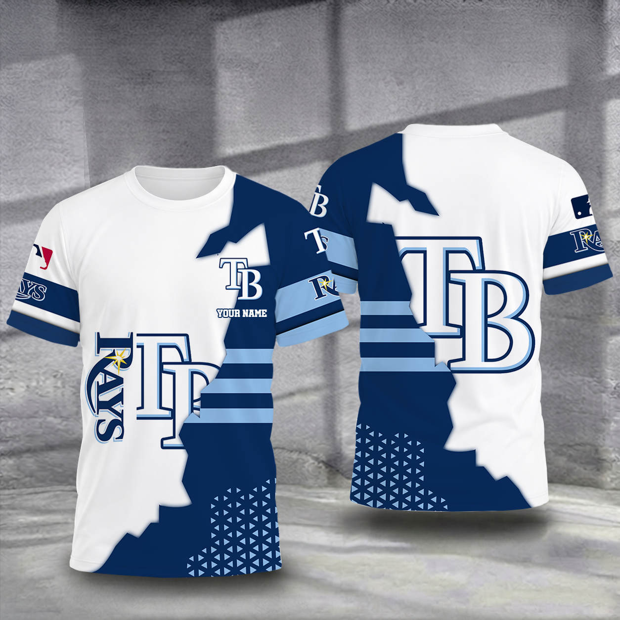 MEGA SALE - NEW CUSTOMIZED MLB21 TBR TAMPA BAY RAYS T-SHIRT, POLO SHIRT, ZIP POLO SHIRT, SWEATSHIRT, HOODIE & ZIP HOODIE