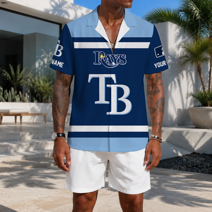 MEGA SALE - NEW CUSTOMIZED MLB21 TBR TAMPA BAY RAYS UNISEX HAWAIIAN SHIRT