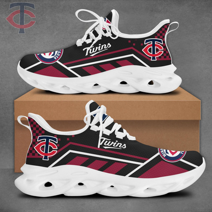 SPECIAL EDITION - NEW CUSTOMIZED MLB22 MTS MINNESOTA TWINS MAX SOUL SHOES