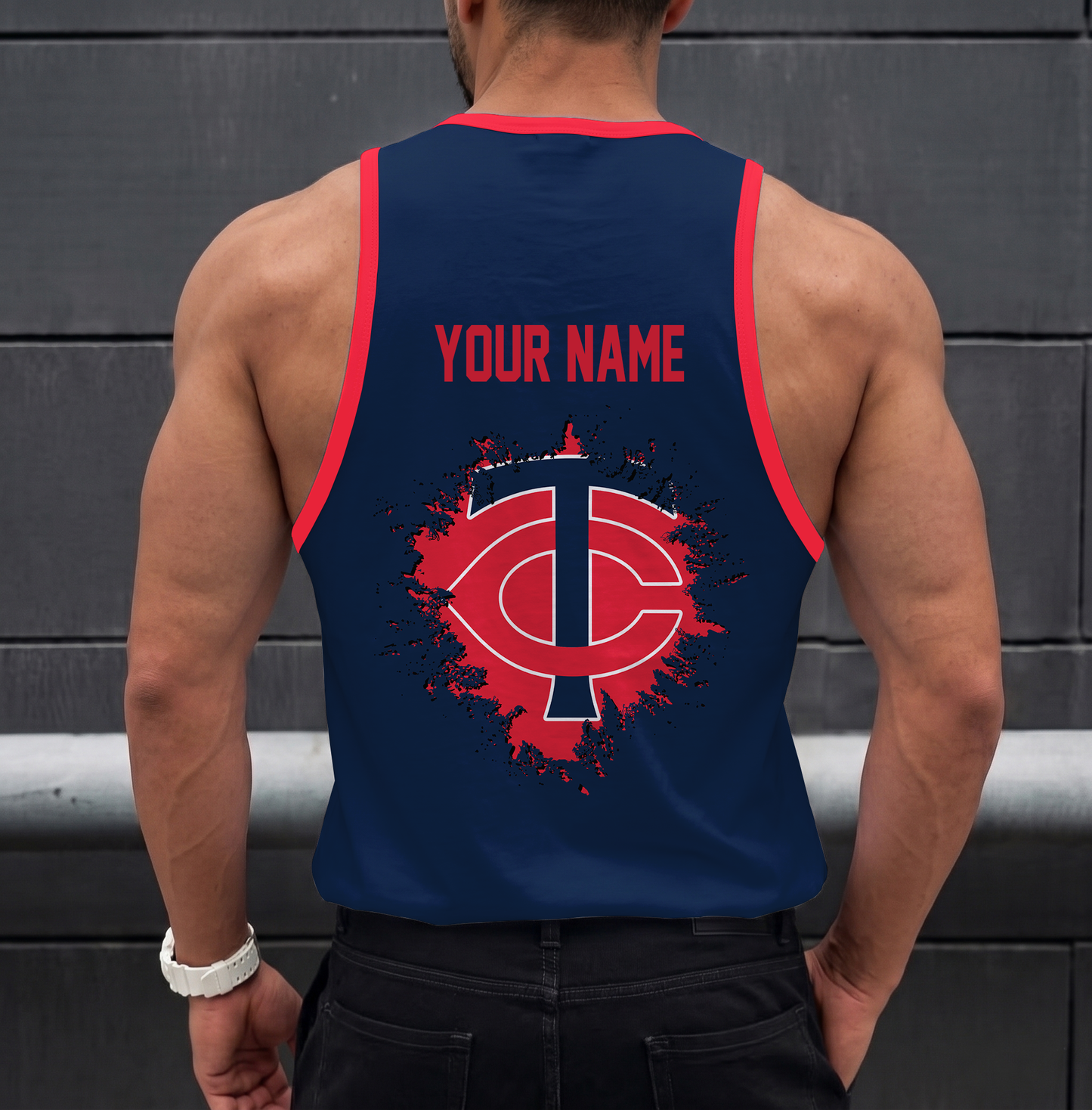 LIMITED EDITION - NEW CUSTOMIZED MLB22 MINNESOTA TWINS UNISEX TANK TOP