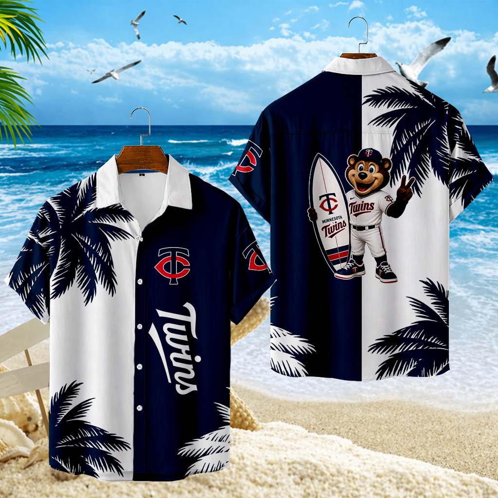 LIMITED EDITION - NEW CUSTOMIZED MLB22 MTS MINNESOTA TWINS UNISEX HAWAIIAN SHIRT