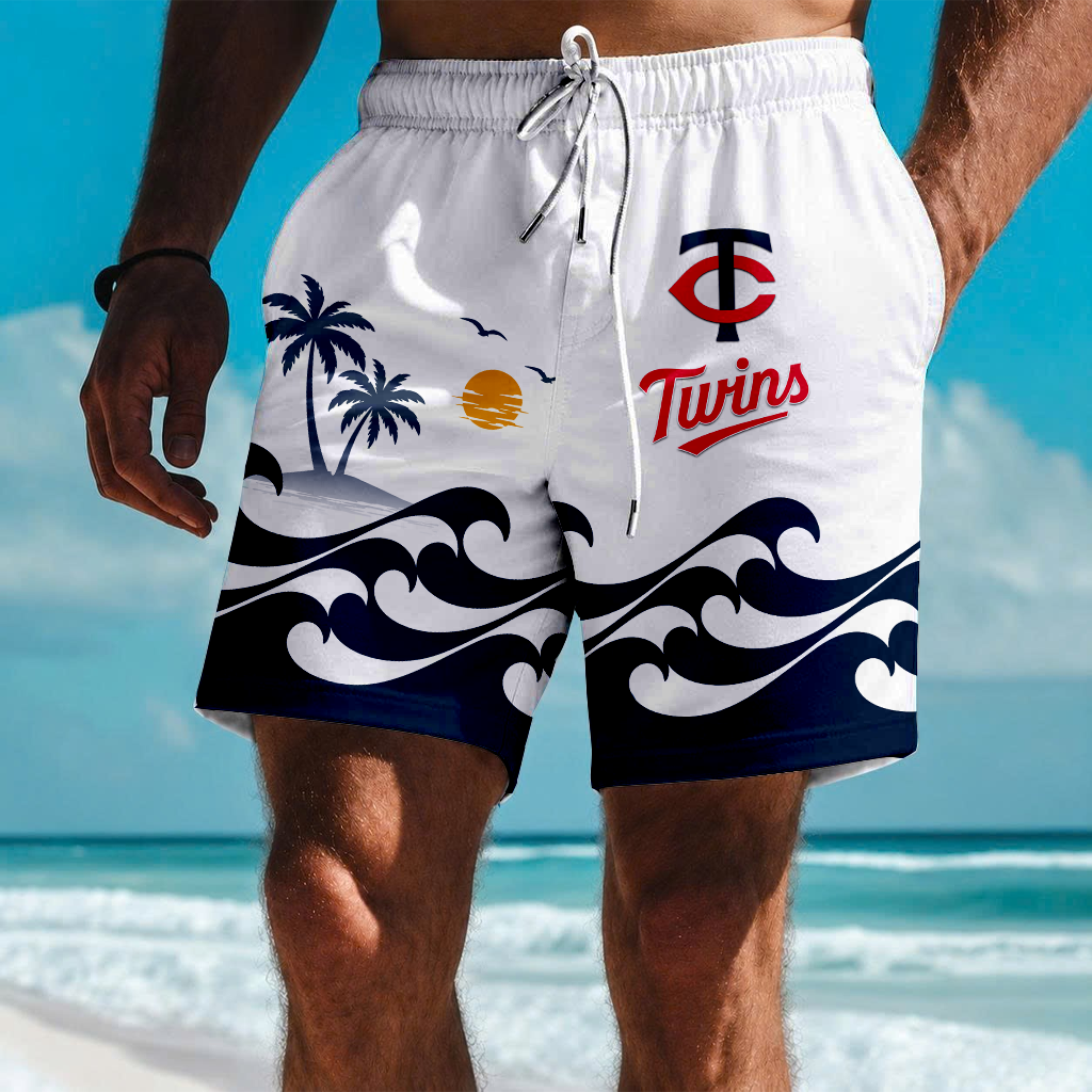 LIMITED EDITION - NEW PREMIUM MLB22 MTS MINNESOTA TWINS SHORT PANTS