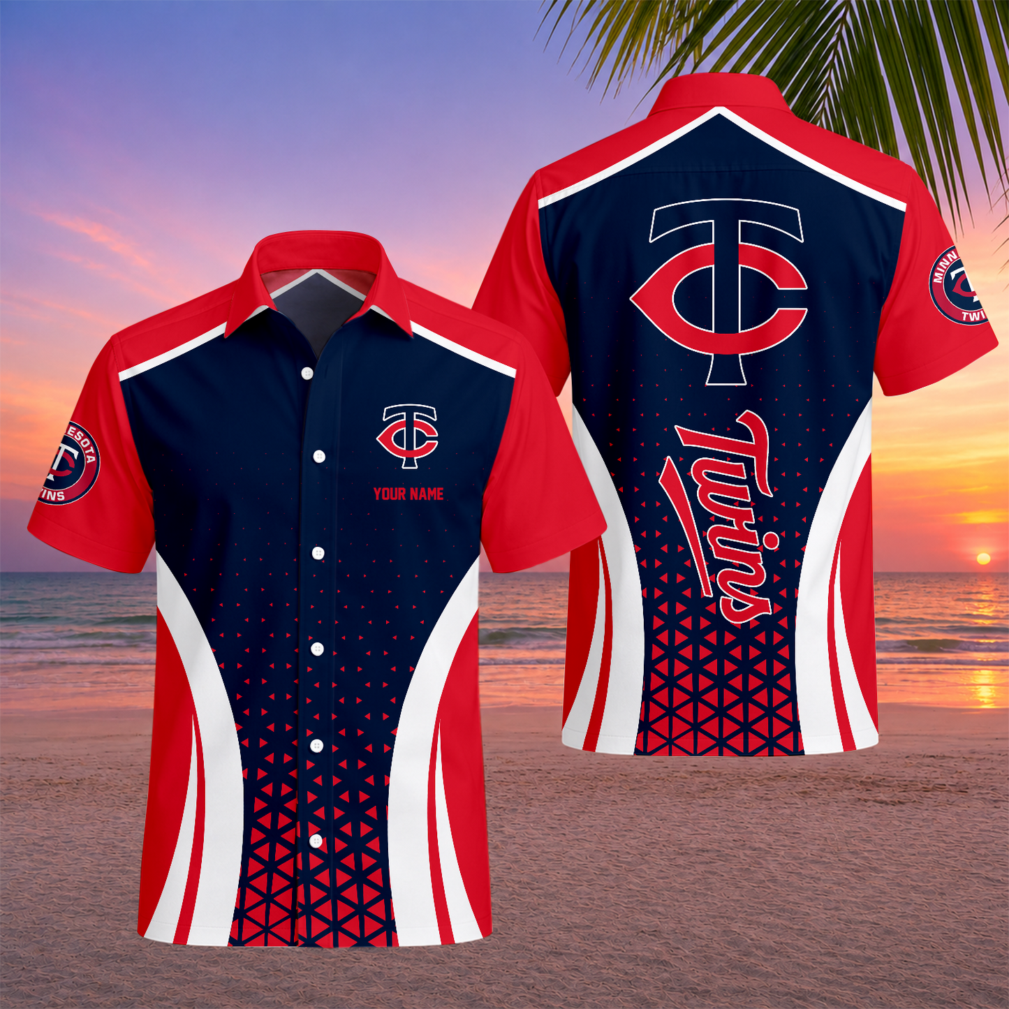 LIMITED EDITION - NEW CUSTOMIZED MLB22 MTS MINNESOTA TWINS UNISEX HAWAIIAN SHIRT