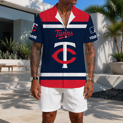 MEGA SALE - NEW CUSTOMIZED MLB22 MTS MINNESOTA TWINS UNISEX HAWAIIAN SHIRT