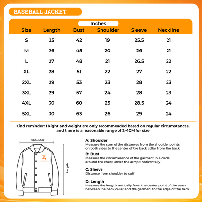 LIMITED EDITION UNISEX BASEBALL JACKET – URBAN STREET STYLE 03