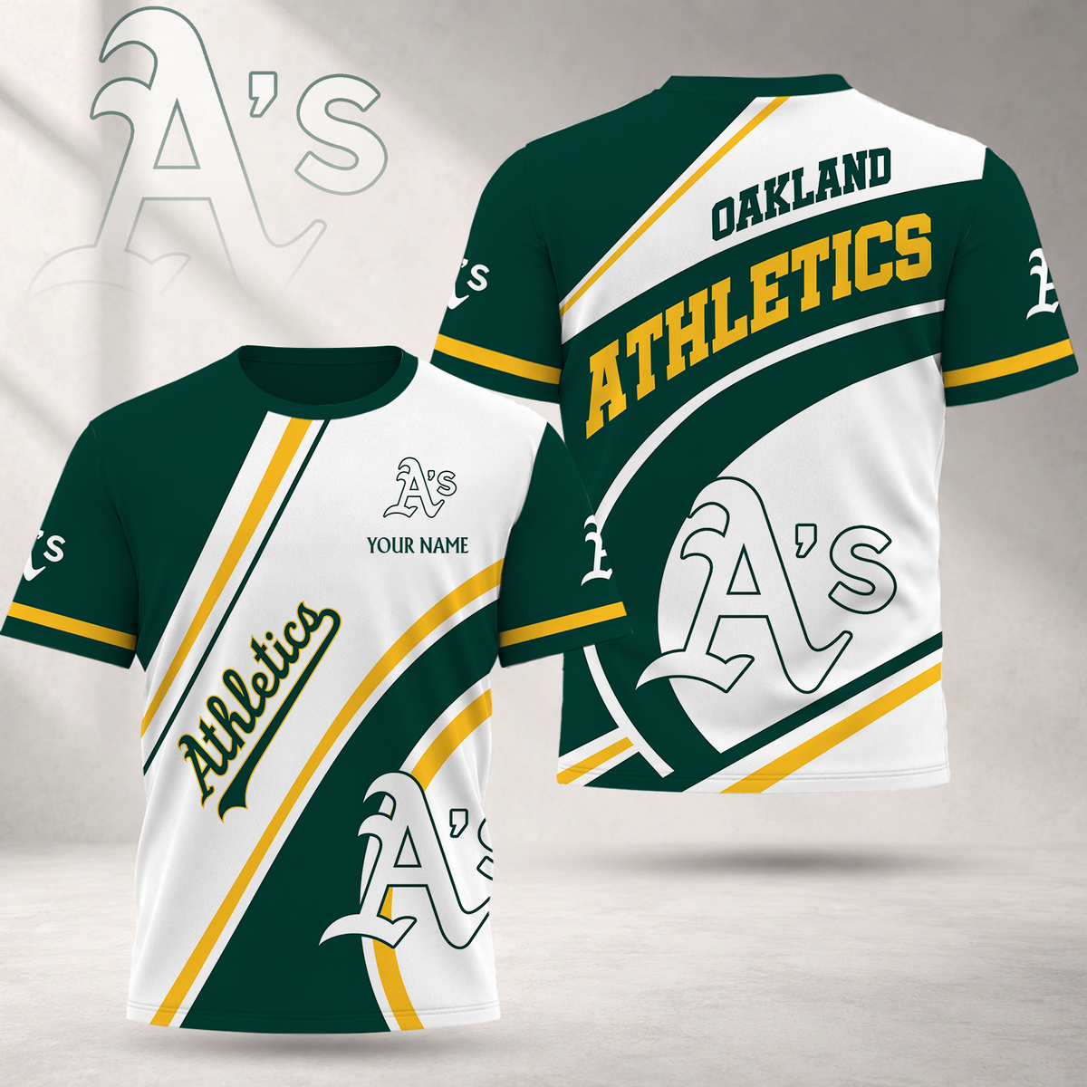 FLASH SALE - NEW CUSTOMIZED MLB23 OAS OAKLAND ATHLETICS T-SHIRT, POLO SHIRT, ZIP POLO SHIRT, SWEATSHIRT, HOODIE & ZIP HOODIE
