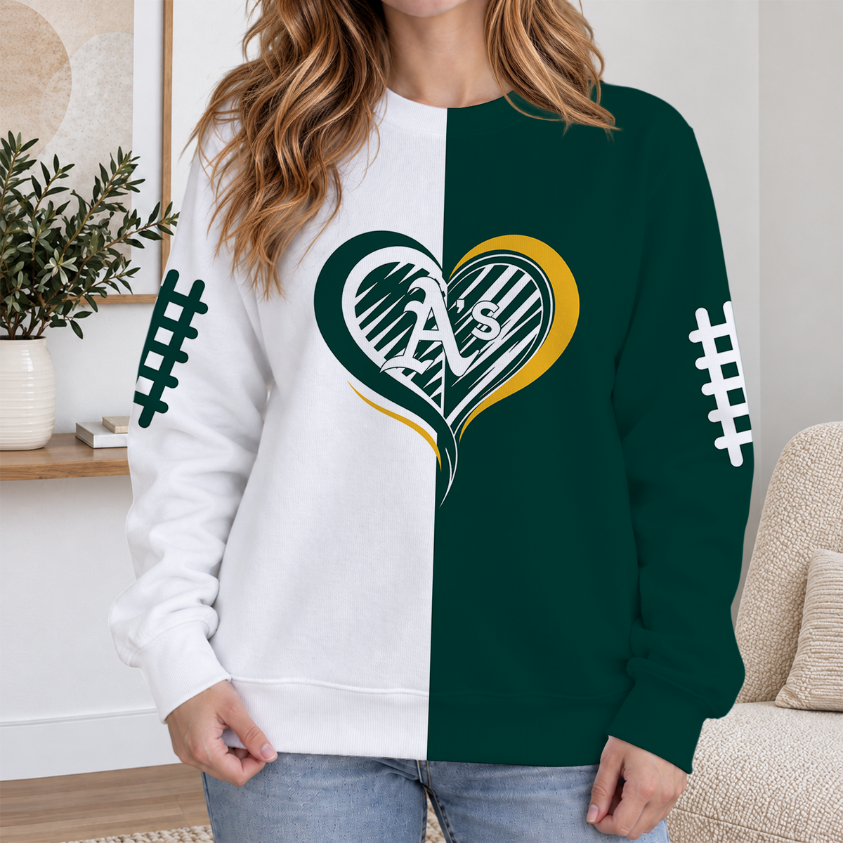 LIMITED EDITION - NEW CUSTOMIZED MLB23 OAS OAKLAND ATHLETICS RIBBED HOODIE & SWEATSHIRT