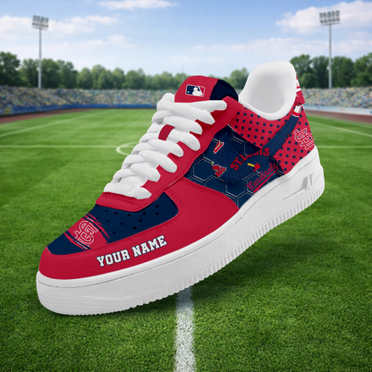 SPECIAL OFFER - NEW CUSTOMIZED MLB24 SLC ST. LOUIS CARDINALS AF1 SNEAKERS