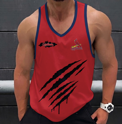 LIMITED EDITION - NEW CUSTOMIZED MLB24 ST. LOUIS CARDINALS UNISEX TANK TOP