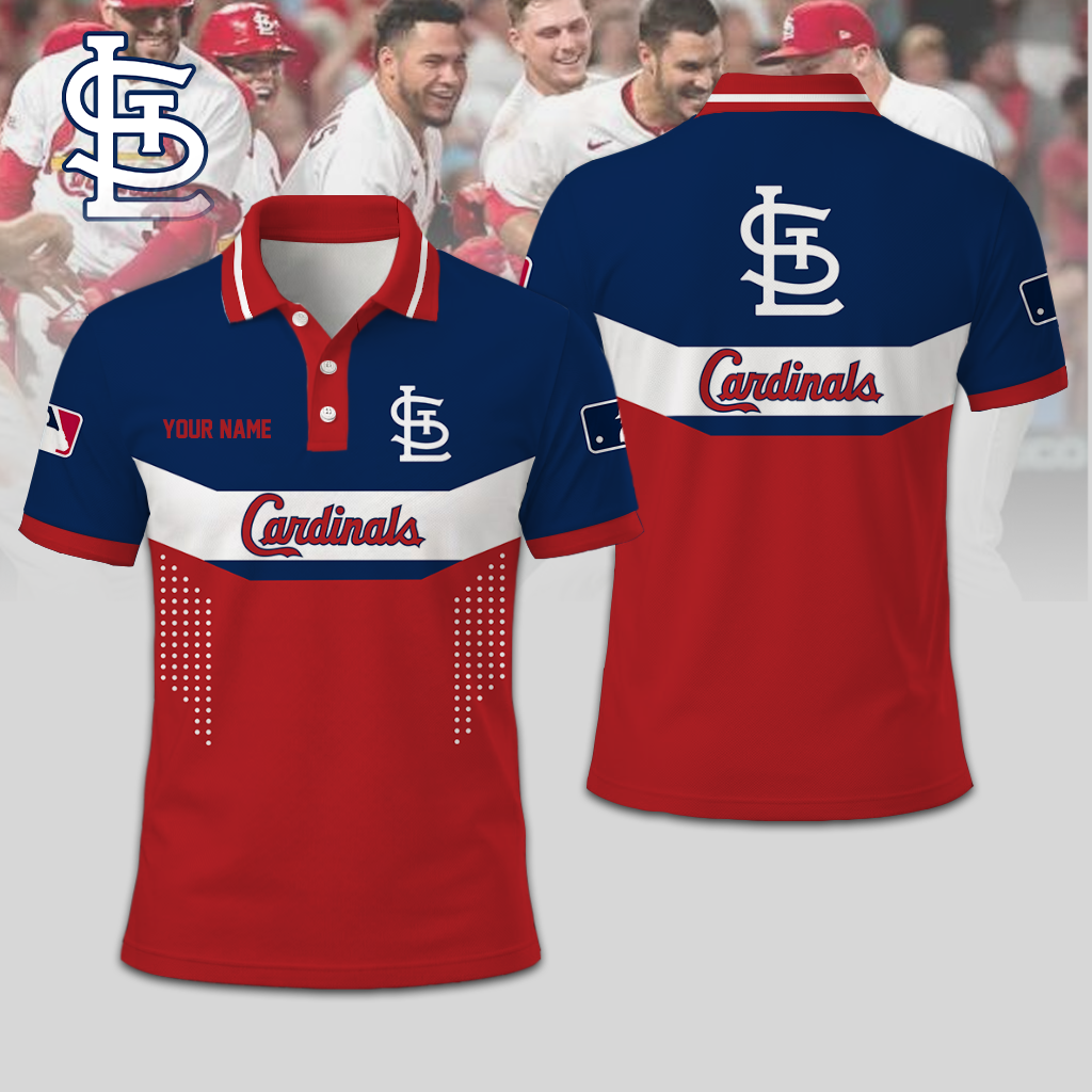 SPECIAL EDITION - NEW CUSTOMIZED MLB24 SLC ST. LOUIS CARDINALS T-SHIRT, POLO SHIRT, ZIP POLO SHIRT, SWEATSHIRT, HOODIE & ZIP HOODIE