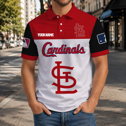 HOT DEAL - NEW CUSTOMIZED MLB24 SLC ST. LOUIS CARDINALS T-SHIRT, POLO SHIRT, ZIP POLO SHIRT, SWEATSHIRT, HOODIE & ZIP HOODIE