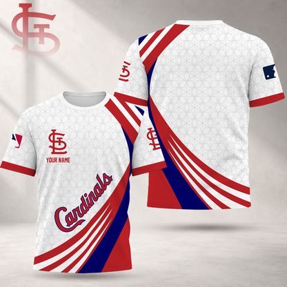 FINAL SALE - NEW CUSTOMIZED MLB24 SLC ST. LOUIS CARDINALS T-SHIRT, POLO SHIRT, ZIP POLO SHIRT, SWEATSHIRT, HOODIE & ZIP HOODIE